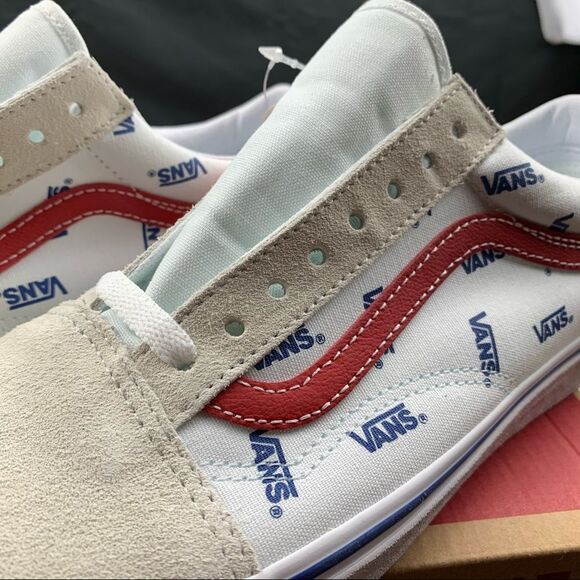 Vans Old Skool Logo Sued Women’s Various Sizes - Picture 7 of 9